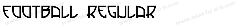 football Regular字体转换